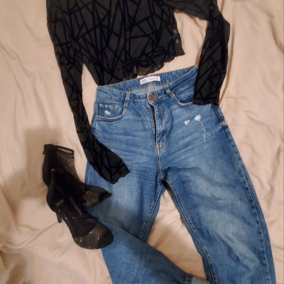 Vintage Zara jeans SOLD! SOLD - Picture 2 of 7